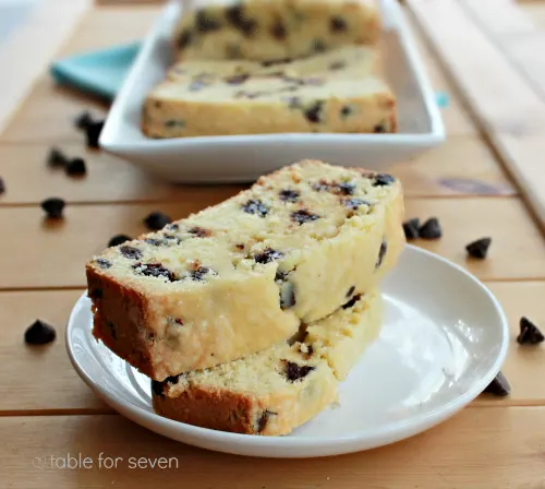 Chocolate Chip Pound Cake from Table for Seven