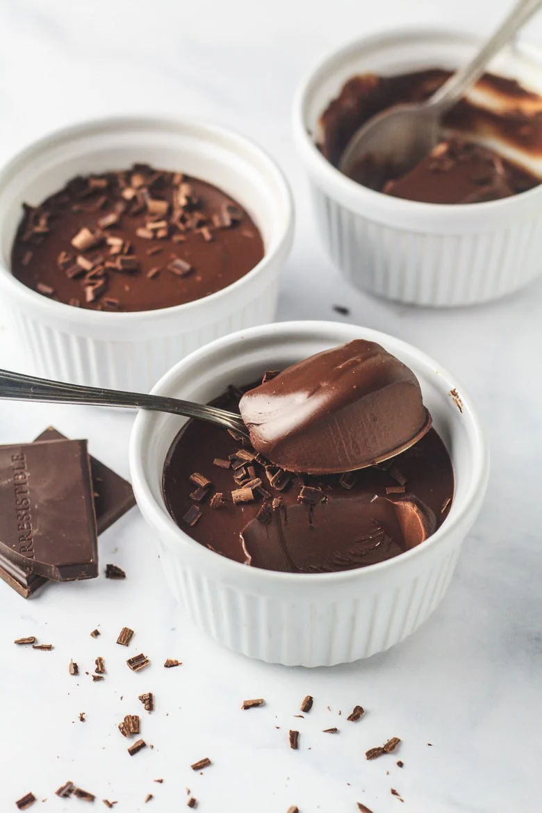 Easy Chocolate Pots de Crème