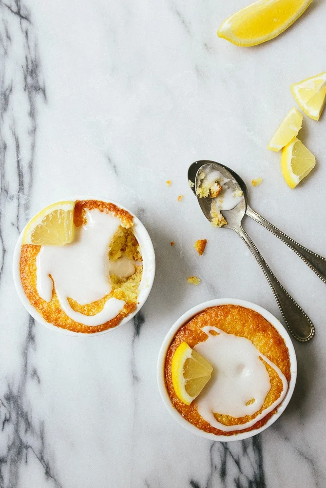 Lemon Cake for Two