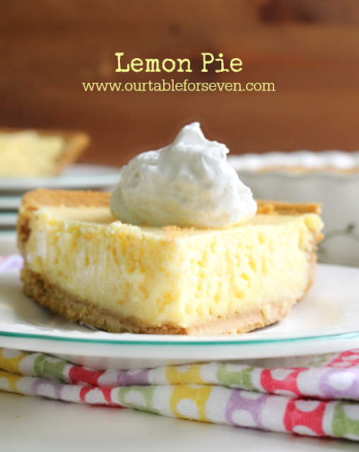 Lemon Pie from Table for Seven