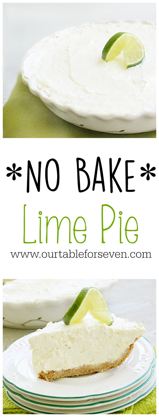 No Bake Lime Pie pinterest image