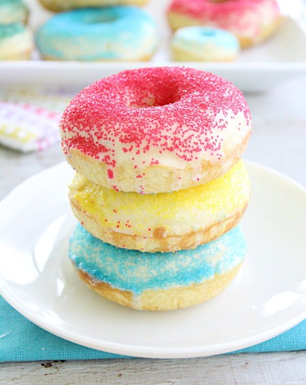 Simple Baked Cake Doughnuts