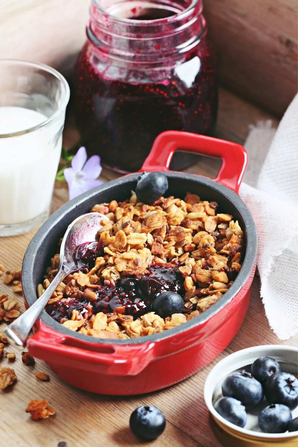 Ina Garten Blueberry Crisp