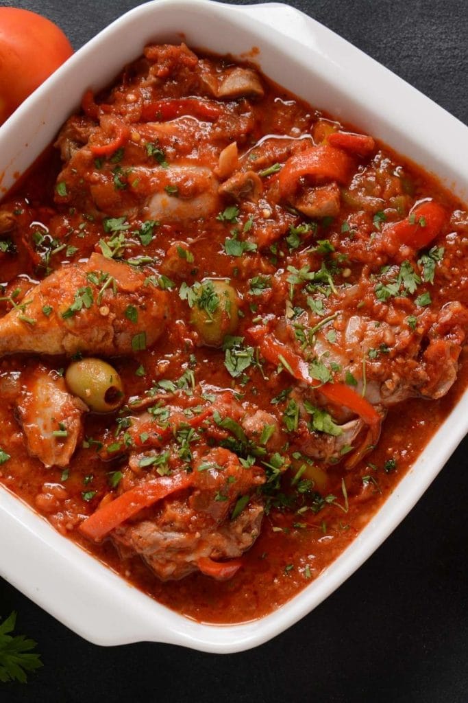 Gordon Ramsay Chicken Cacciatore - Table for Seven