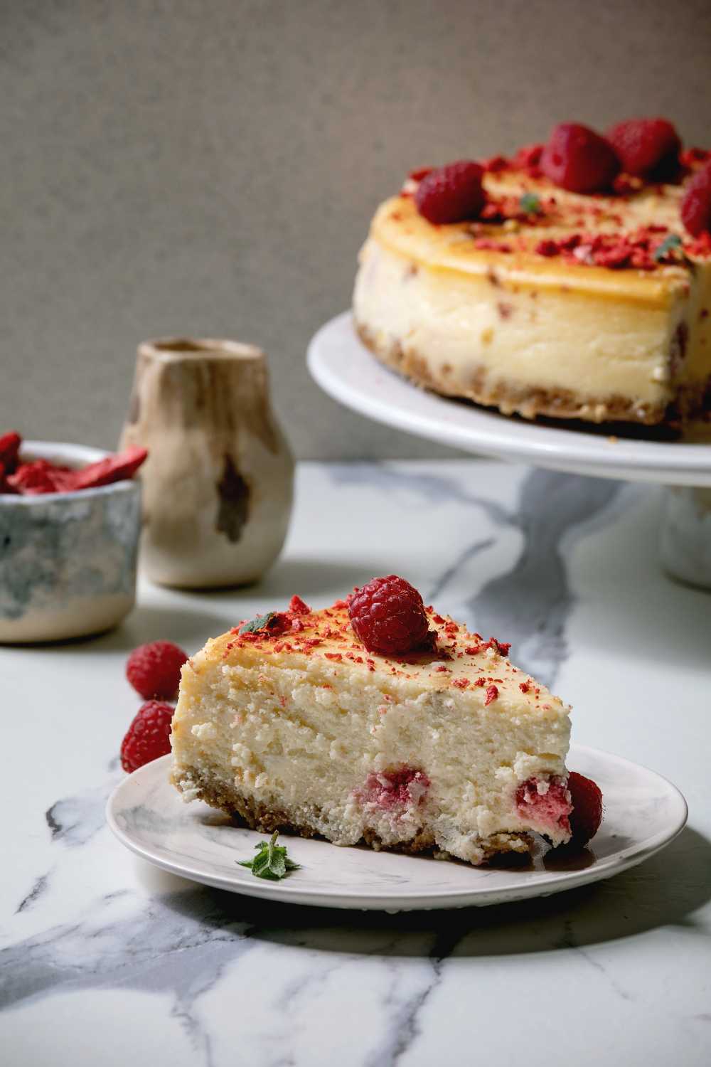 Pioneer Woman No-bake Raspberry Cheesecake
