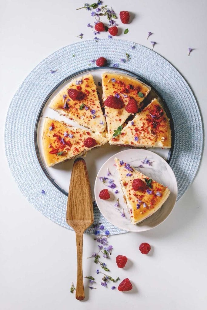 Pioneer Woman No-bake Raspberry Cheesecake