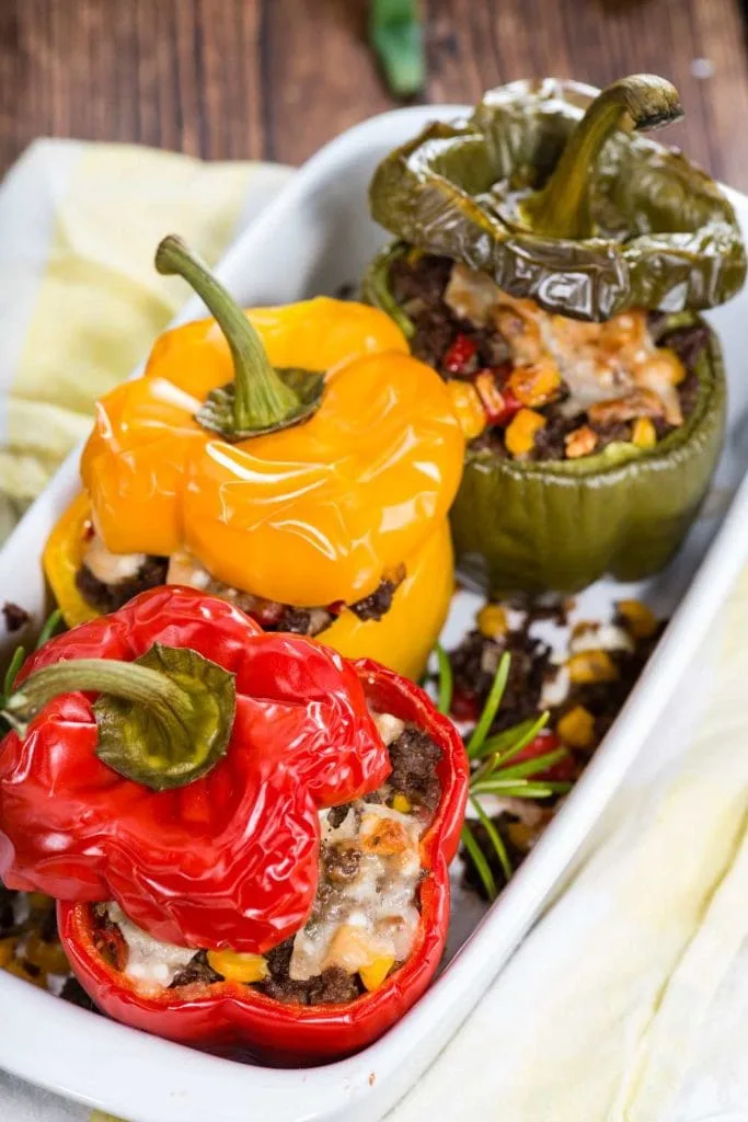 Alton Brown Stuffed Peppers