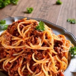 Jamie Oliver Spaghetti Bolognese