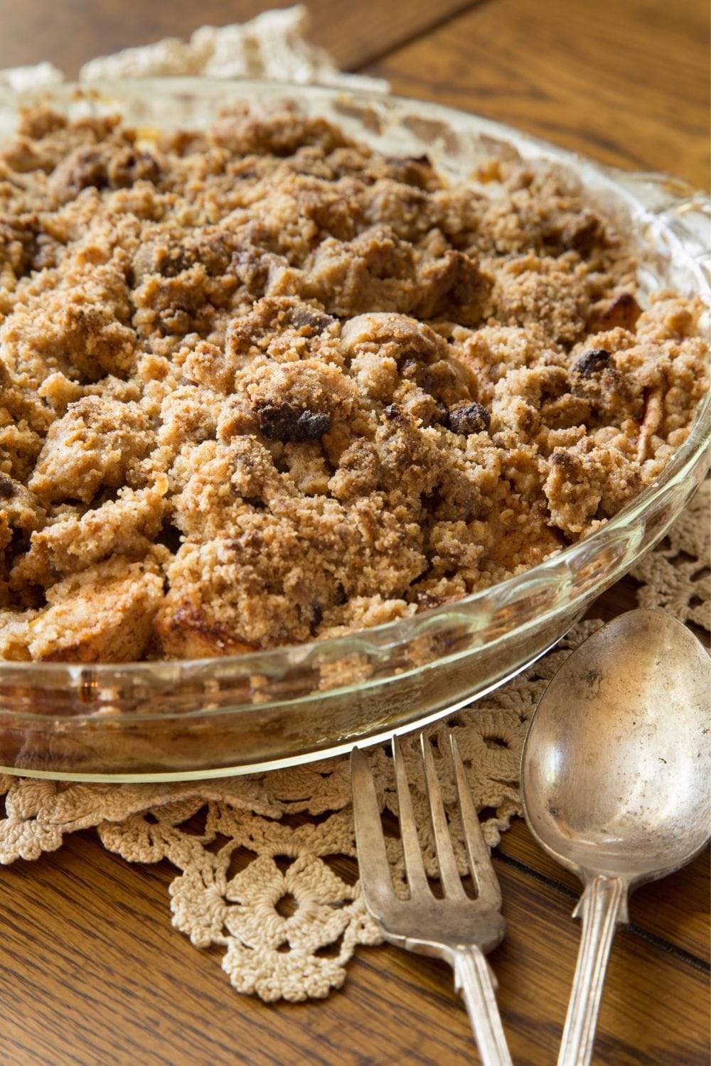 Pioneer Woman Apple Crumb Pie - Table for Seven