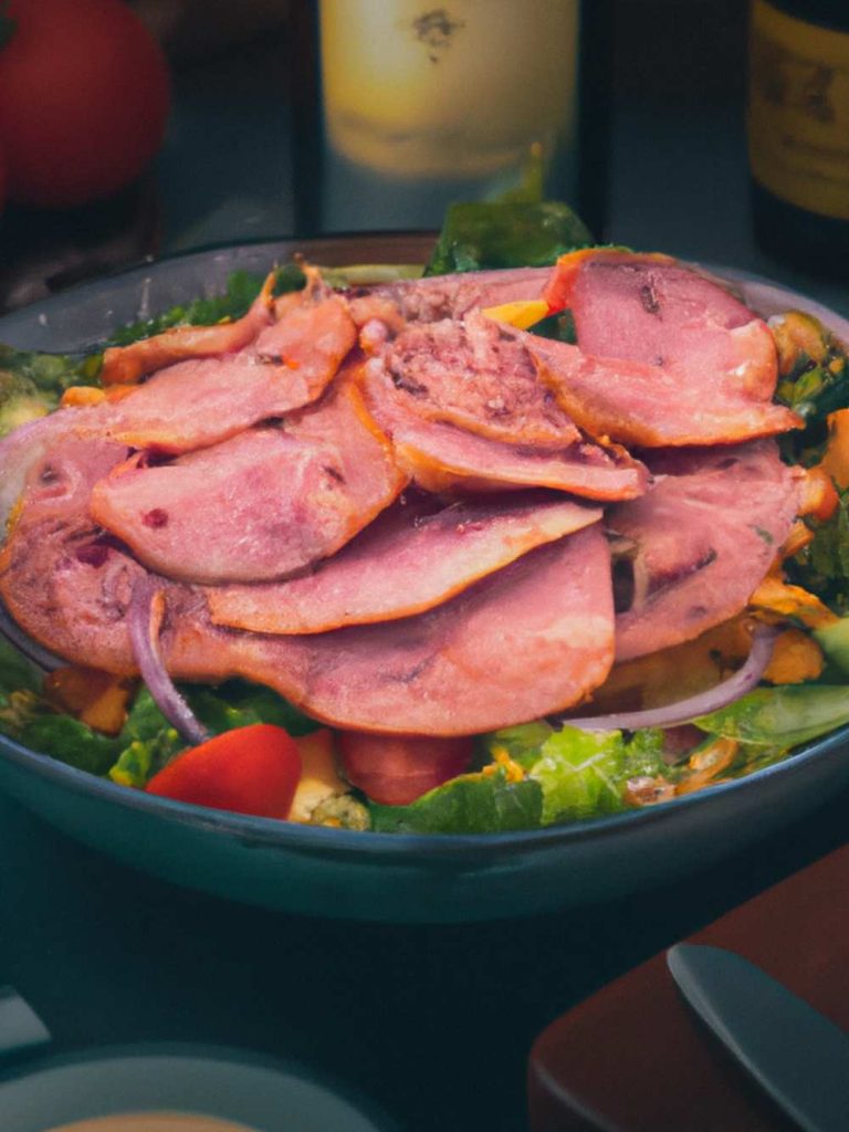 Honey Baked Ham Salad Recipe