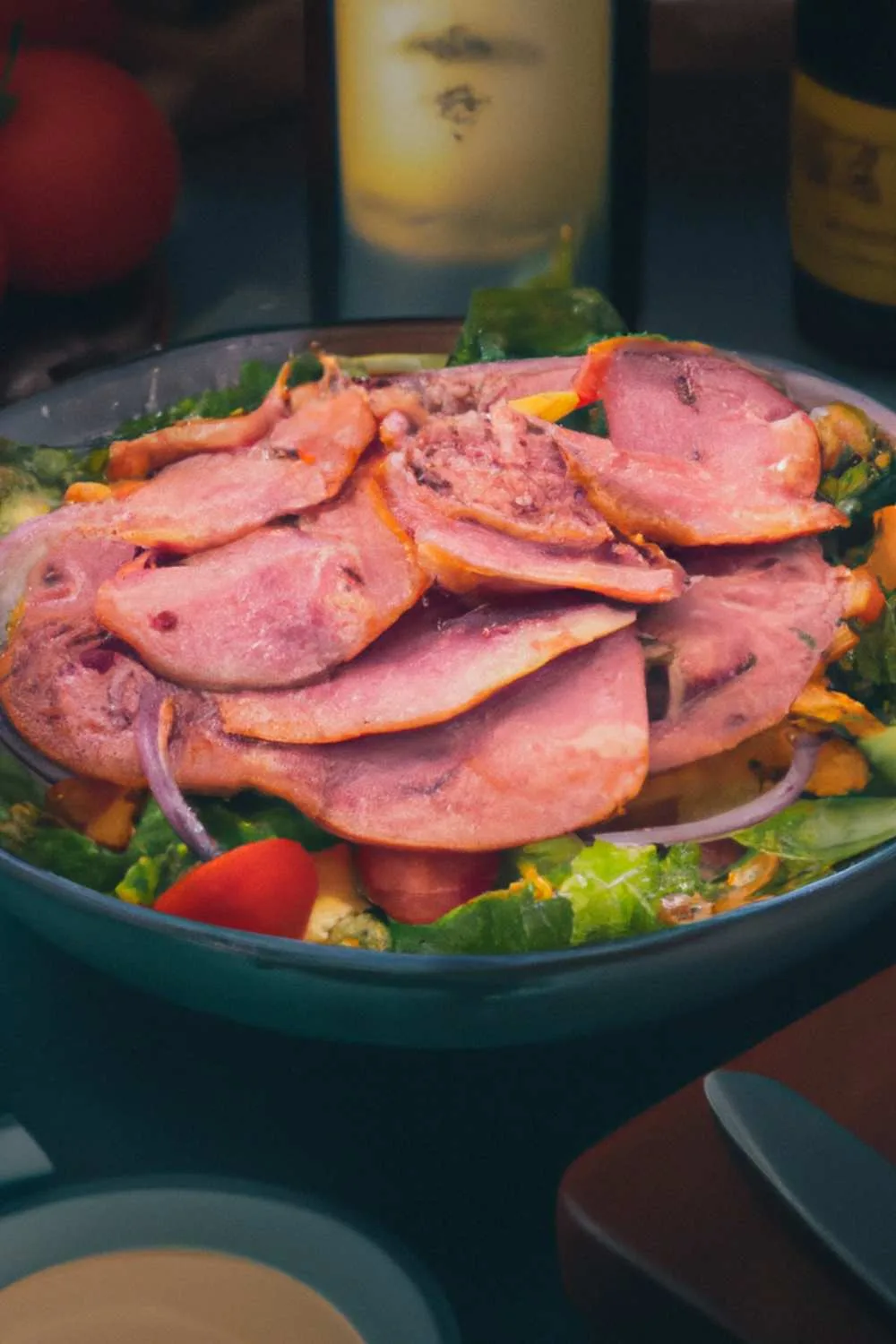 Honey Baked Ham Salad Recipe