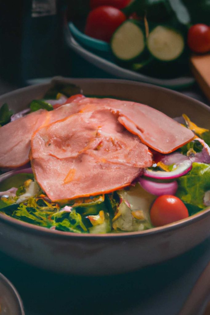 Honey Baked Ham Salad Recipe