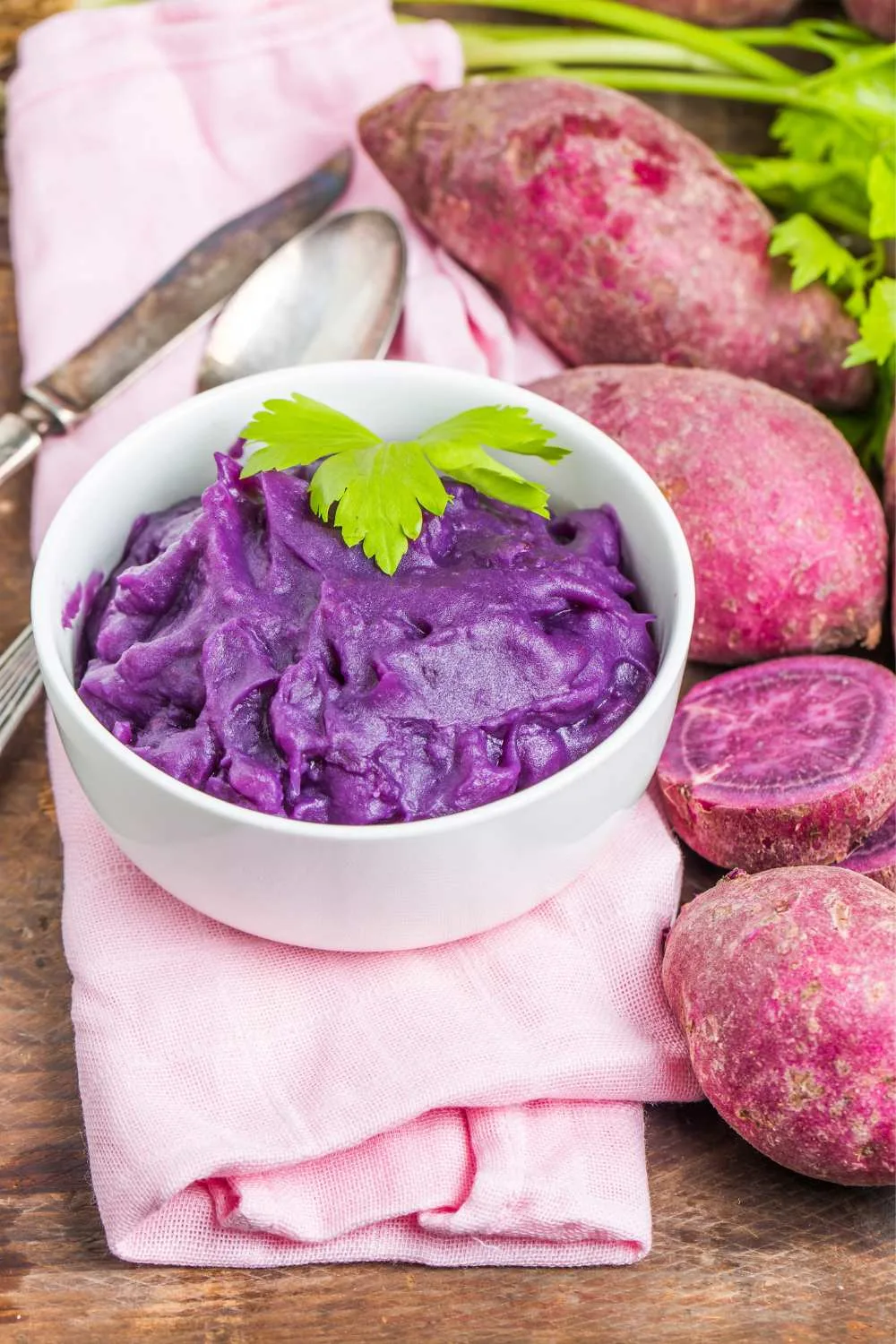 Mashed Purple Potatoes