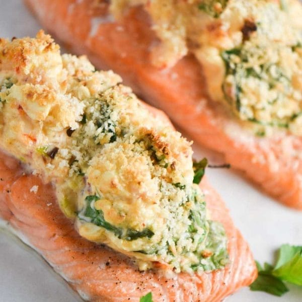 Shrimp Stuffed Salmon