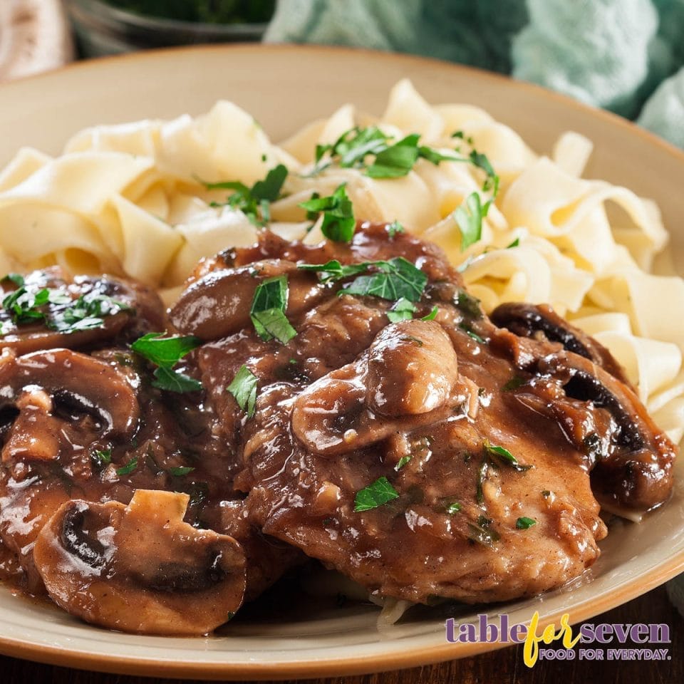 Ina Garten Chicken Marsala Recipe Table for Seven