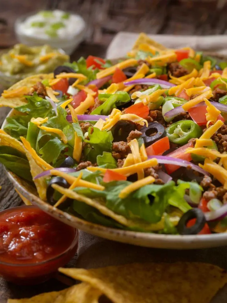 Taco Salad With Western Dressing