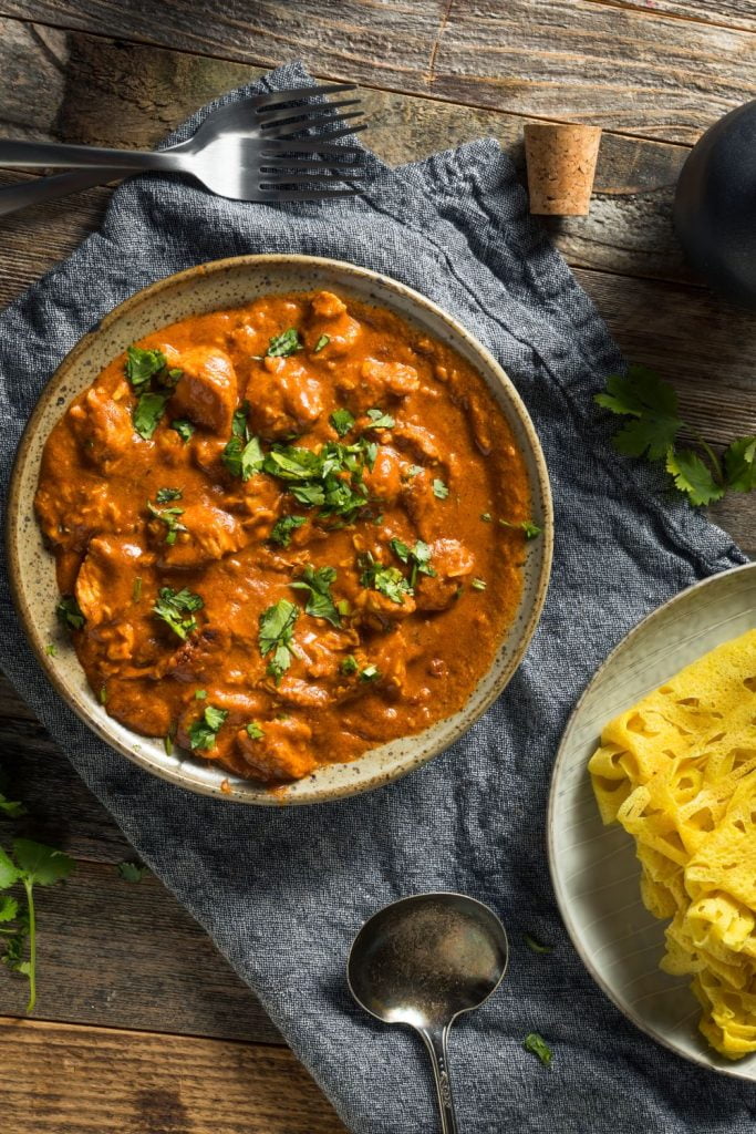Gordon Ramsay Butter Chicken Table for Seven