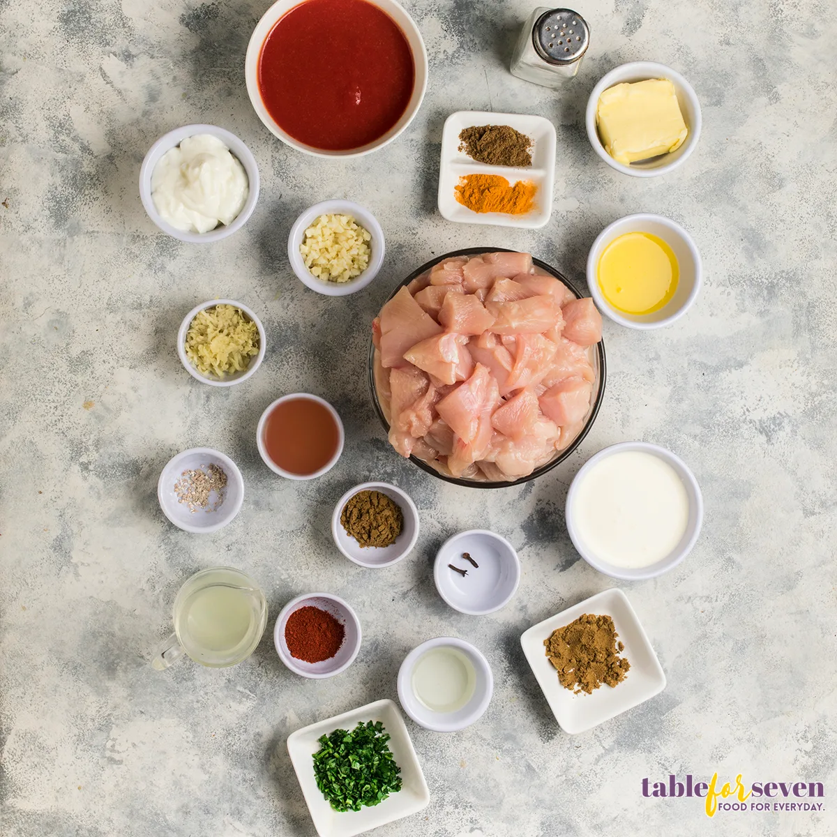 Gordon Ramsay Butter Chicken Ingredients