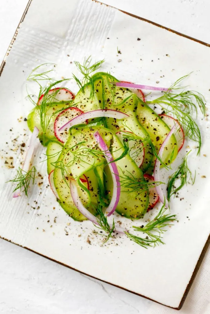 Gordon Ramsay Cucumber Salad