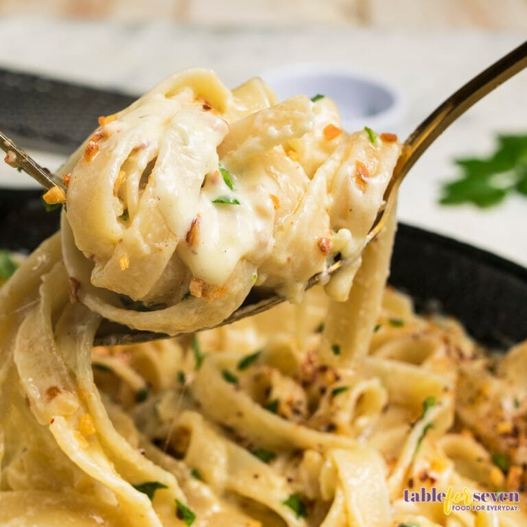 Gordon Ramsay Fettuccine Alfredo Table for Seven