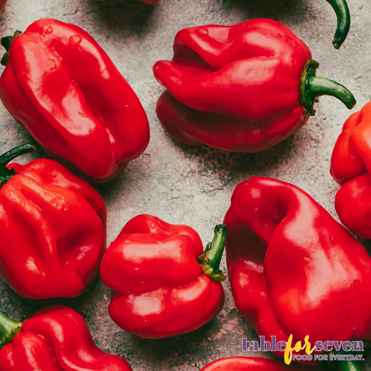 Habanero peppers