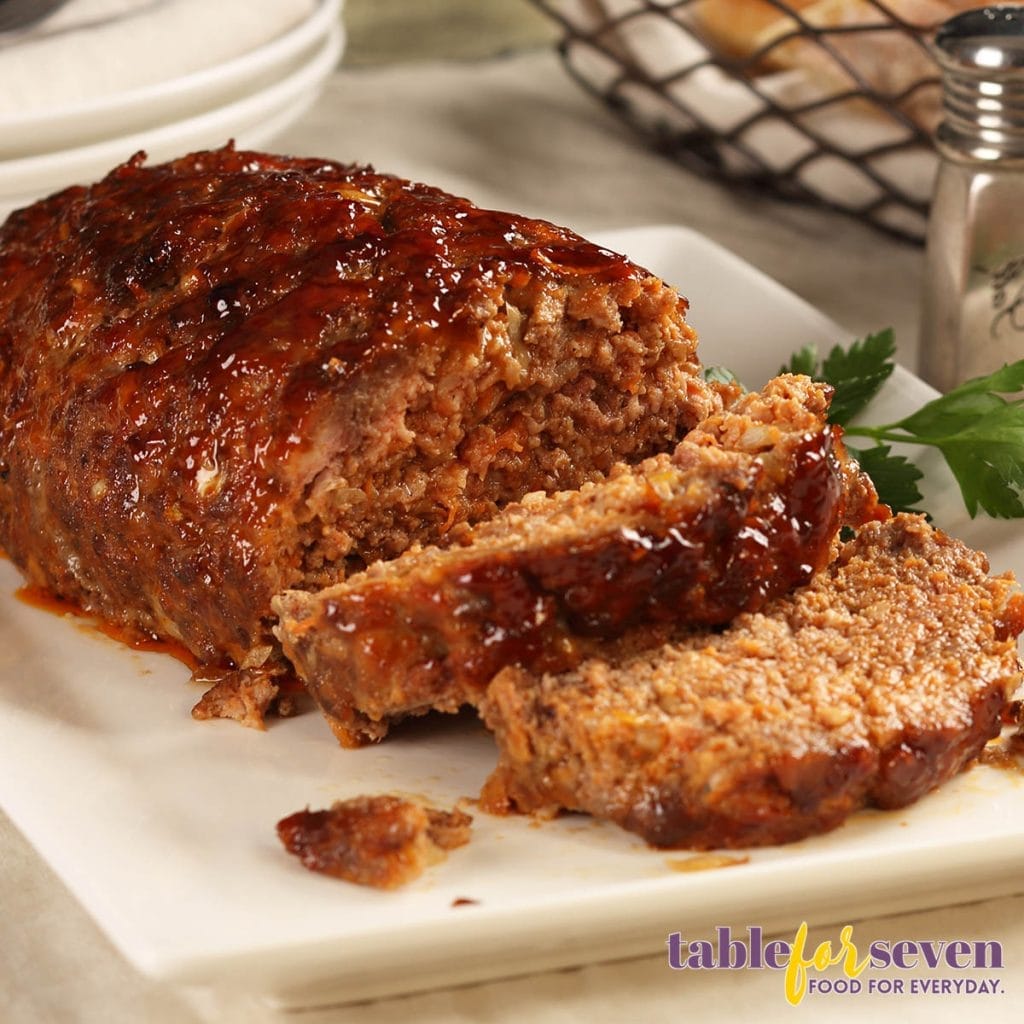 How Long To Cook 1 Lb Meatloaf Table for Seven