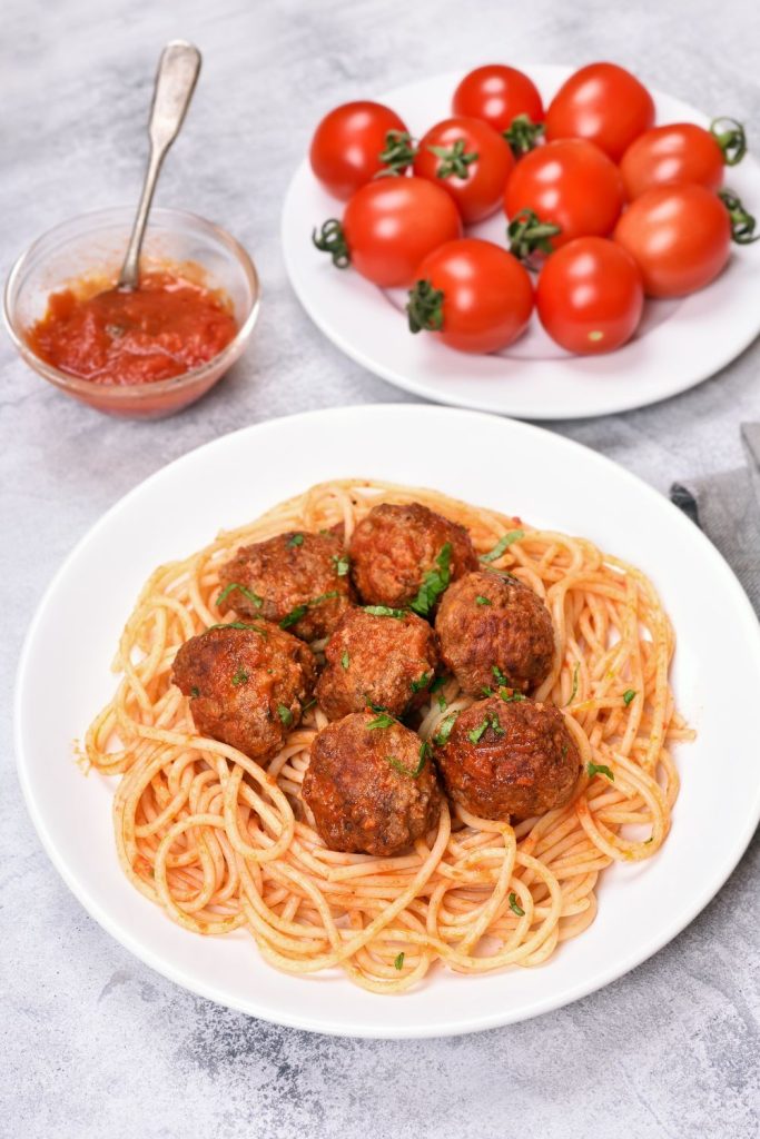 Gordon Ramsay Meatballs and Spaghetti