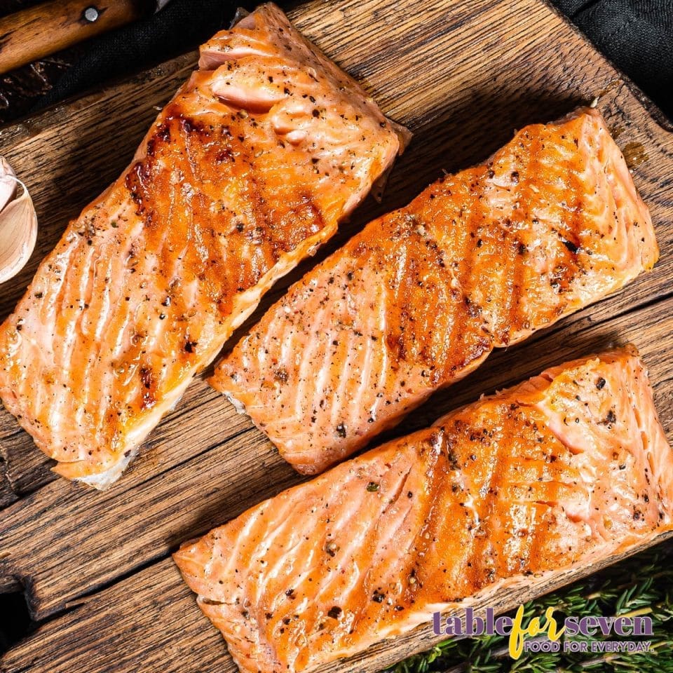 Texas Roadhouse Grilled Salmon Recipe Table for Seven