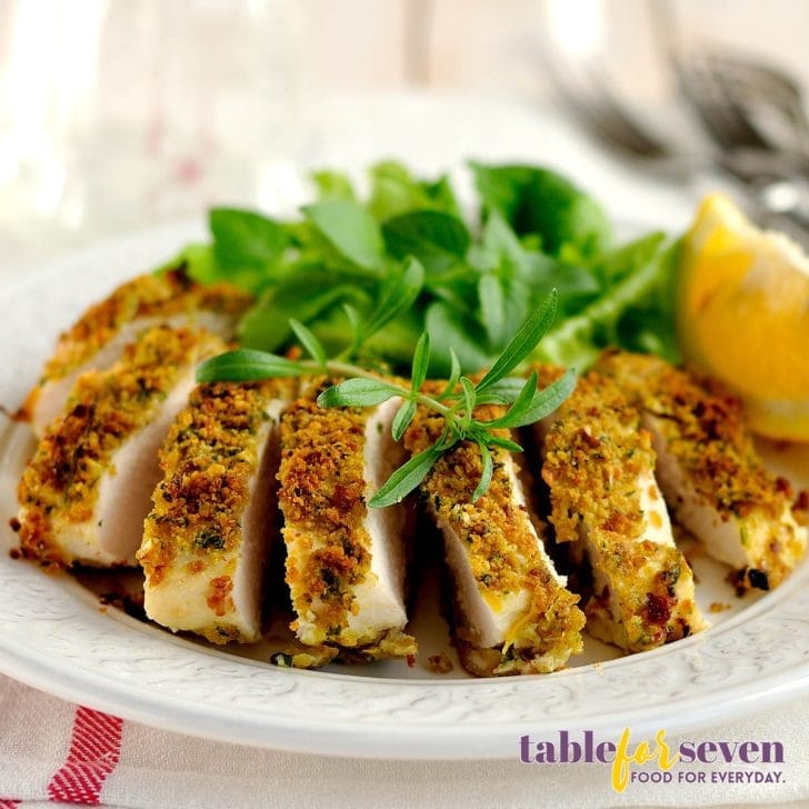 Texas Roadhouse Herb Crusted Chicken - Table for Seven