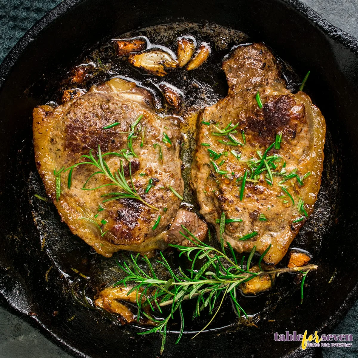 Gordon Ramsay Pan Seared Steak Finish In Oven - Table for Seven