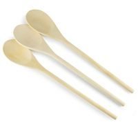 Klee Utensils 3-Piece Heat Resistant Wooden Spoon Set, 12-inch