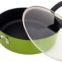 The Green Earth All-In-One Sauce Pan by Ozeri, with Ceramic Non-Stick Coating from Germany (100% PFOA & APEO Free)