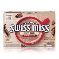 Swiss Miss Simply Cocoa Dark Chocolate Hot Cocoa Mix, 8 Count 6.8 oz