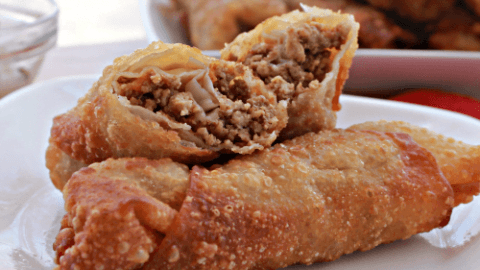 crunchy chicken taco egg rolls chicken taco egg rolls