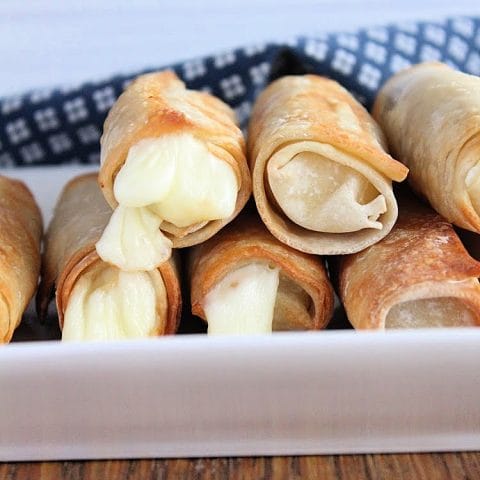 Air Fryer Mozzarella Sticks - Table for Seven