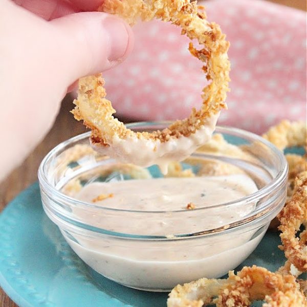 Air Fryer Onion Rings- Table for Seven