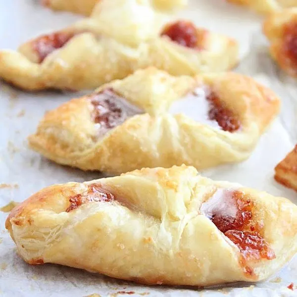 Air Fryer Puff Pastry Danishes