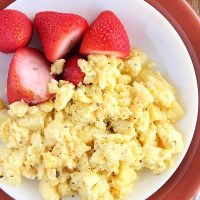 Air Fryer Scrambled Eggs- Table for Seven