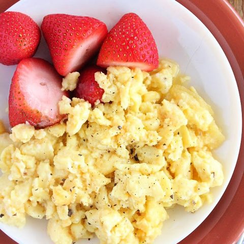 Air Fryer Scrambled Eggs- Table for Seven