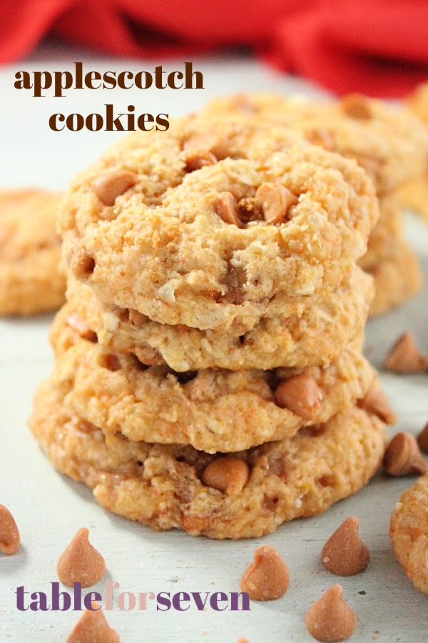 Applescotch Cookies- Table for Seven