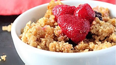 Baked Oatmeal- Table for Seven #bakedoatmeal #tableforsevenblog #oatmeal #breakfast
