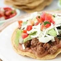 Beef Tostadas from Table for Seven