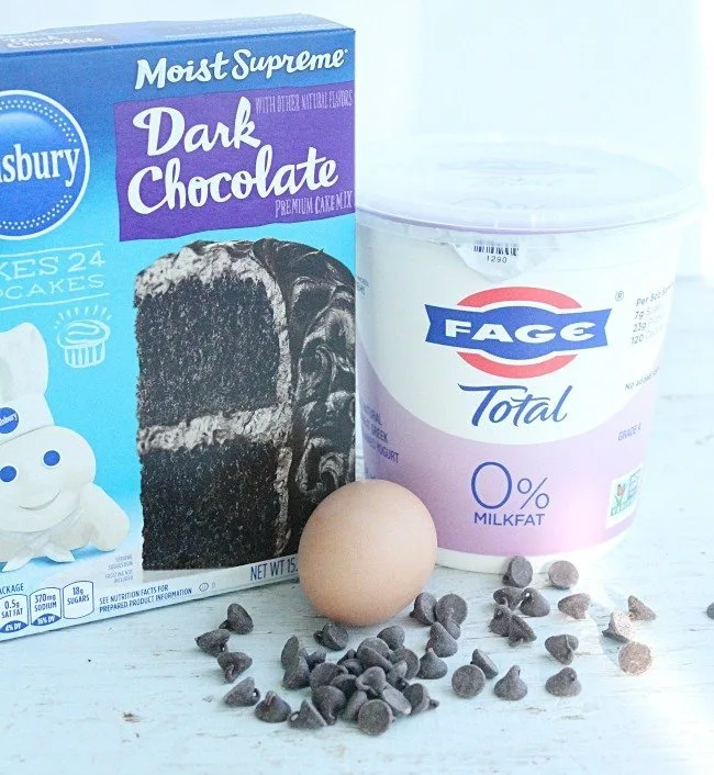 Three Ingredient Chocolate Quick Bread #quickbread #chocolate