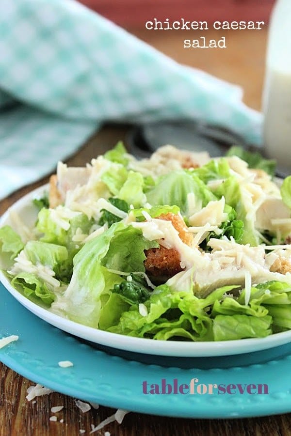 Chicken Caesar Salad- Table for Seven