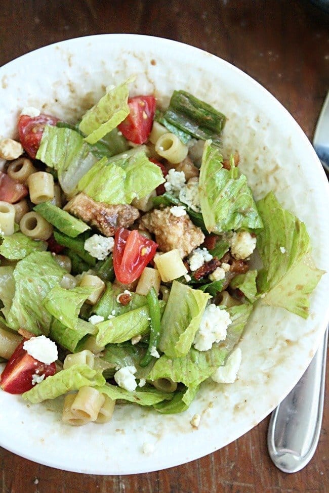 Chicken Chopped Salad With Sweet Italian Dressing