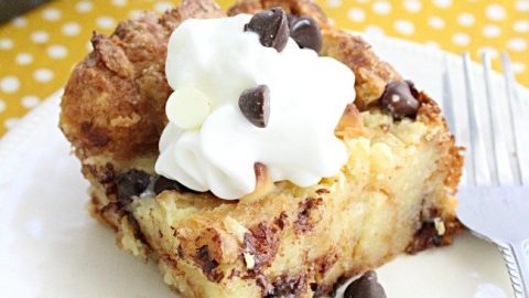 Chocolate Chip Croissant Bread Pudding Table For Seven Food For You The Family