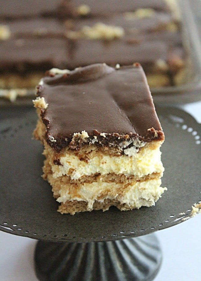 Eclair Cake - Catz in the Kitchen