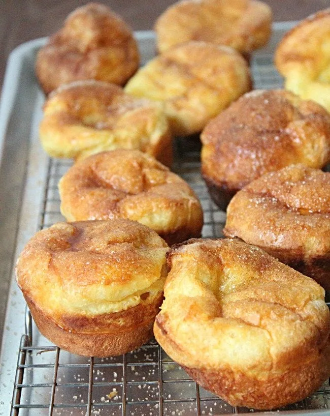 Cinnamon Sugar Popovers @tableforseven #tableforsevenblog #cinnamon #sugar #popovers #cinnamonsugar 