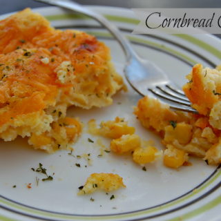 Cornbread Casserole #cornbreadcasserole #corn #cornbread #tableforsevenblog #sidedish
