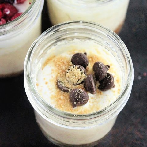 Crock Pot Cheesecake in a Jar- Table for Seven